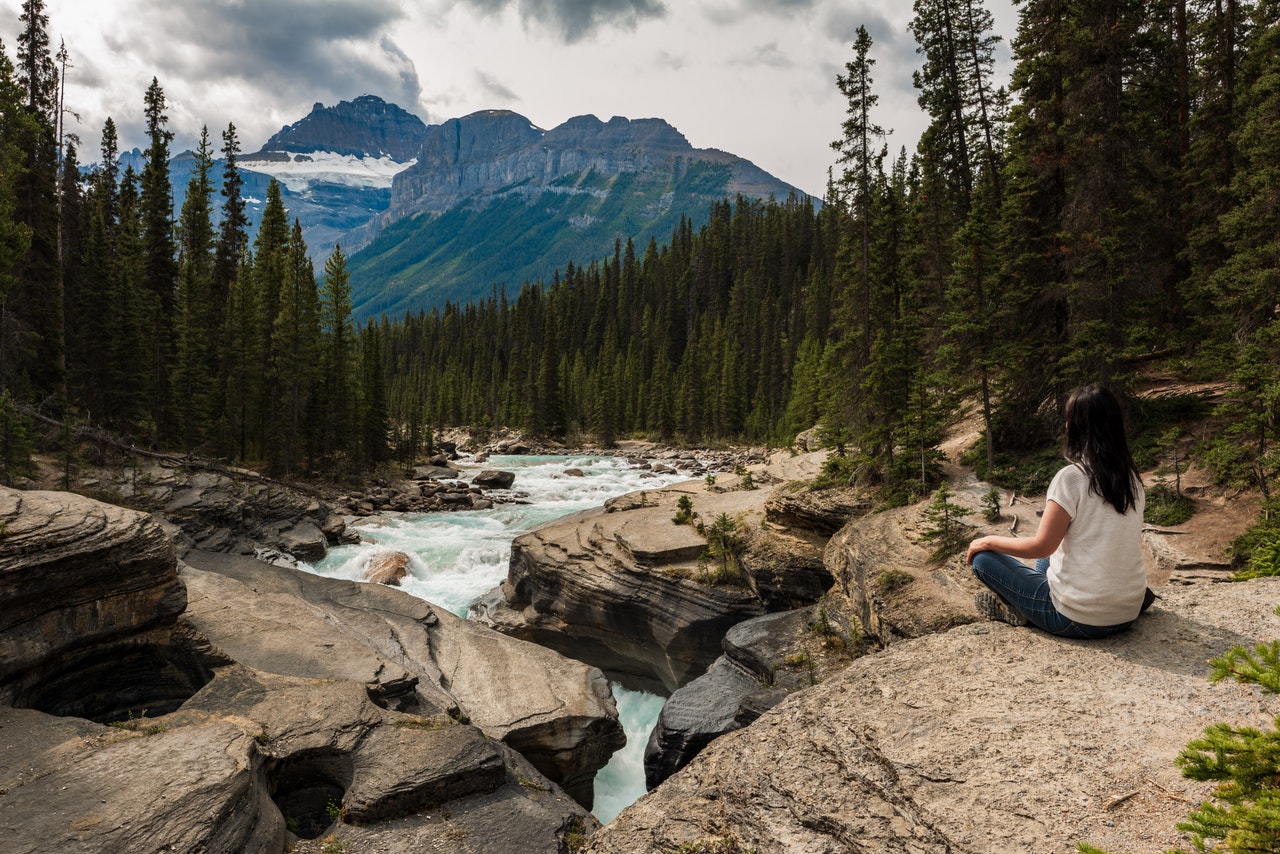 Icefield Parkway in Canada